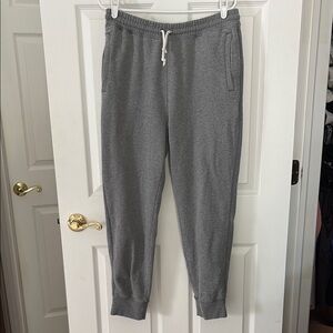 The North Face Gray Joggers with Elastic Waistband
